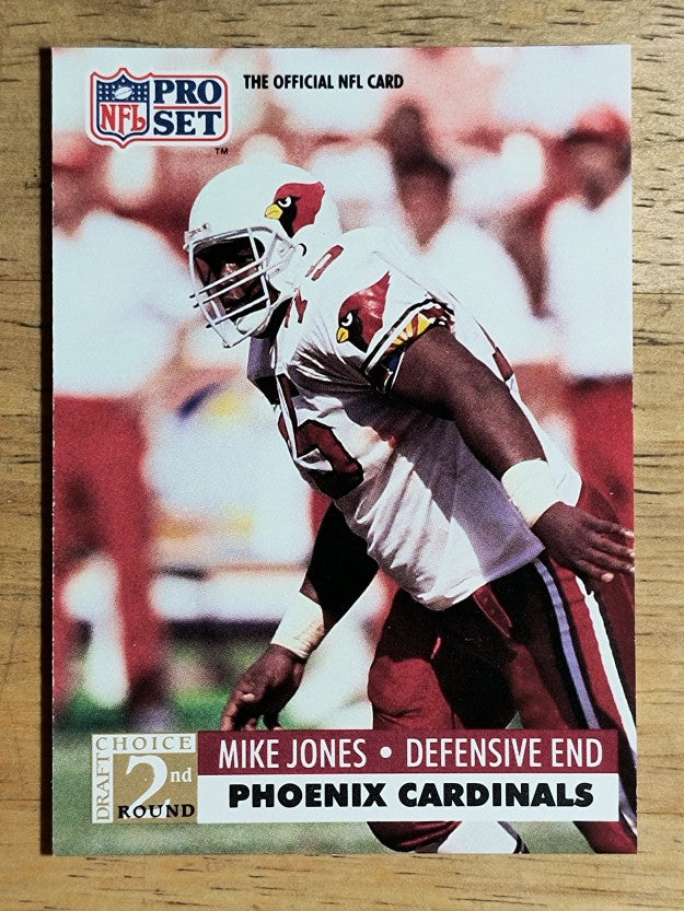 1991 Pro Set #761 Mike Jones DE RC