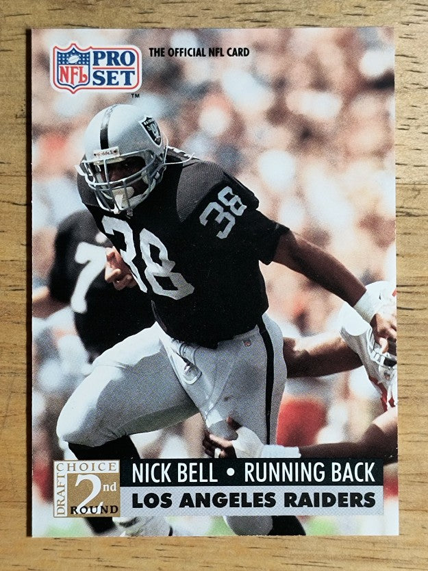 1991 Pro Set #772 Nick Bell RC