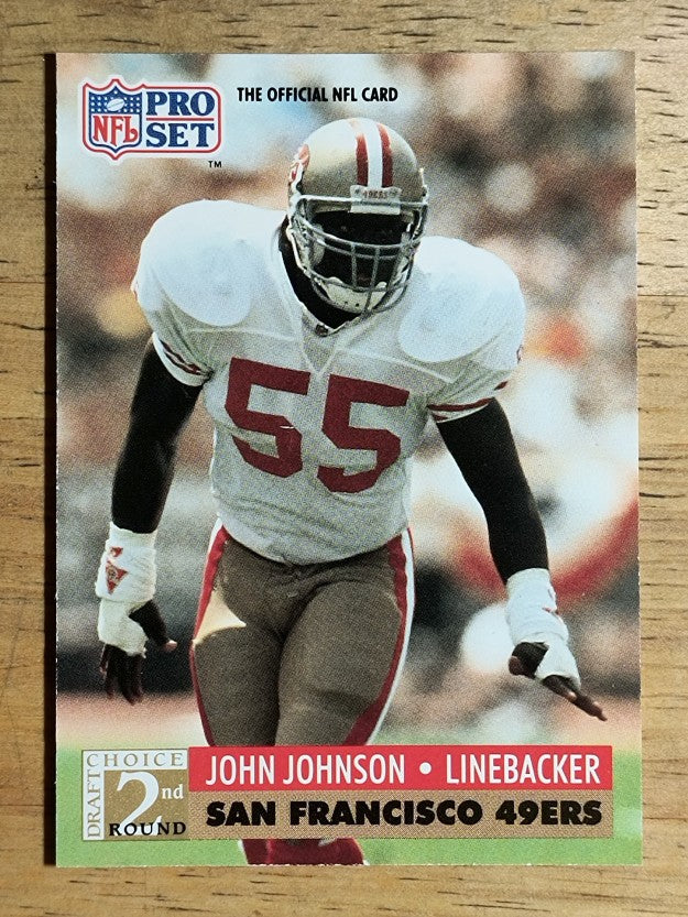 1991 Pro Set #782 John Johnson RC