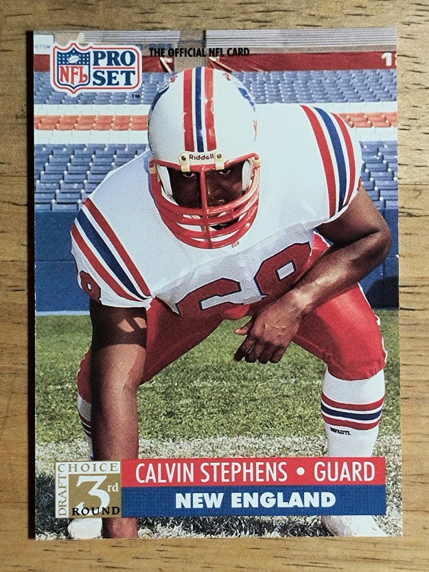 1991 Pro Set #785 Calvin Stephens RC