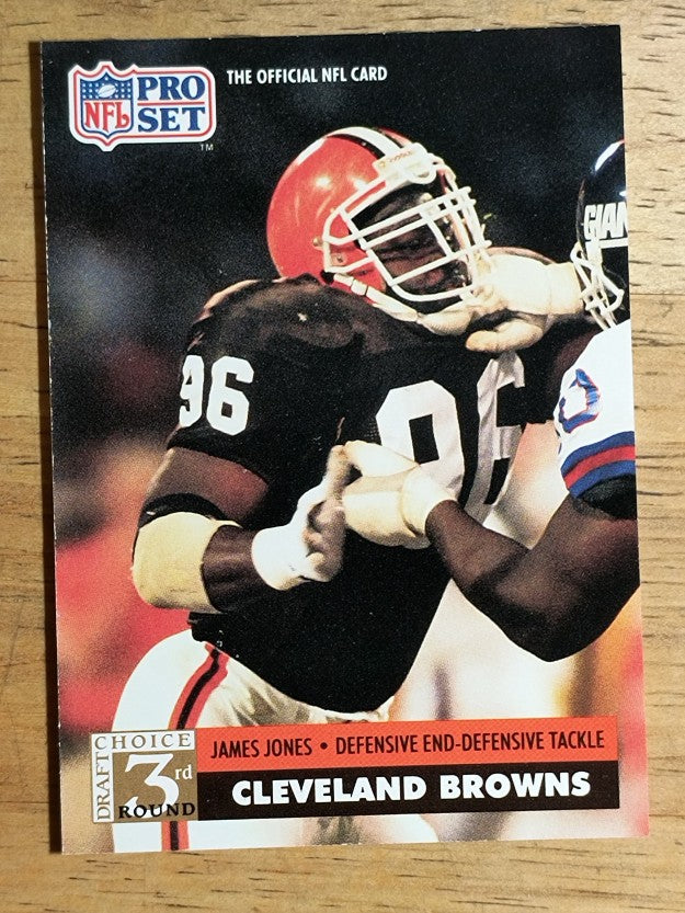 1991 Pro Set #786 James Jones RC