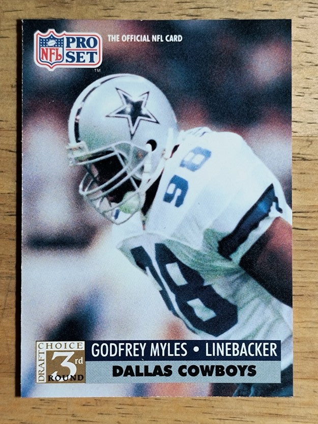 1991 Pro Set #791 Godfrey Myles RC