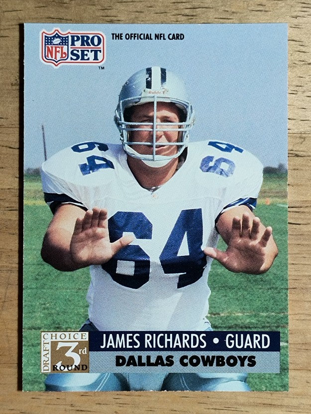 1991 Pro Set #793 James Richard RC