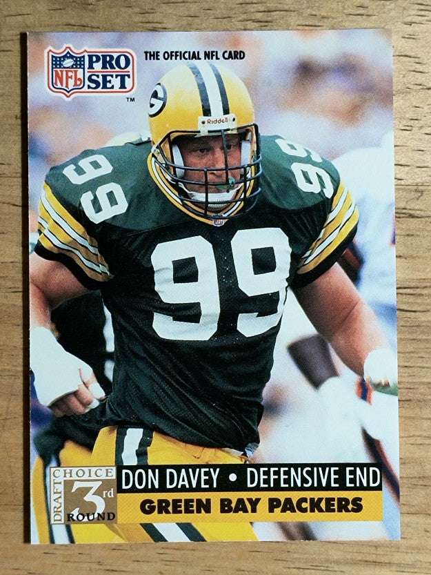 1991 Pro Set #796 Don Davey