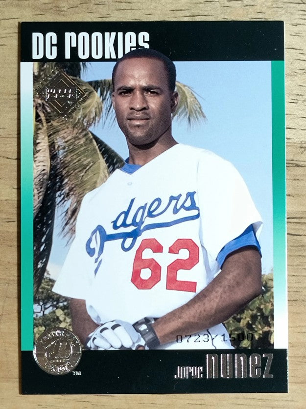 2002 Upper Deck Diamond Connection #141 Jorge Nunez DC RC