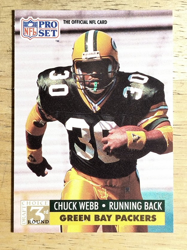 1991 Pro Set #810 Chuck Webb RC