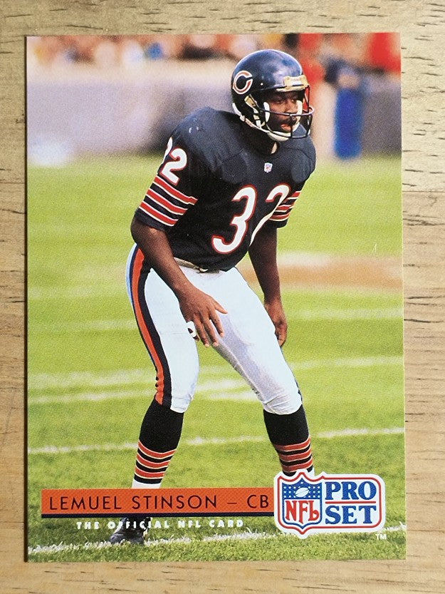 1992 Pro Set #123 Lemuel Stinson