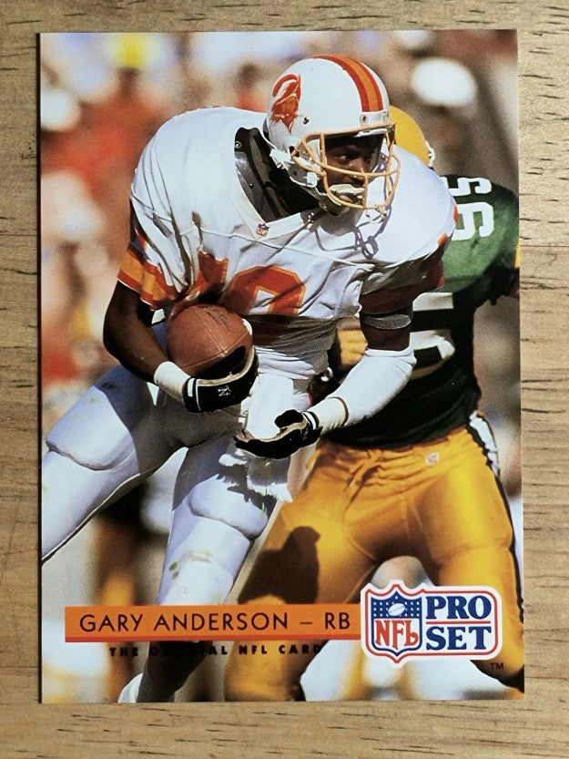 1992 Pro Set #334 Gary Anderson RB