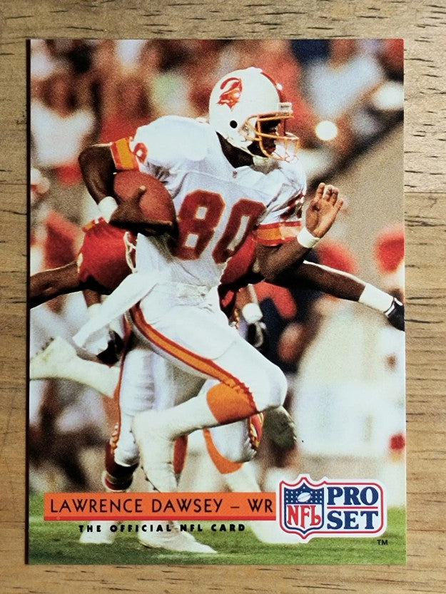 1992 Pro Set #337 Lawrence Dawsey