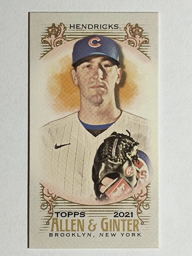 2021 Topps Allen and Ginter Mini A and G Back #161 Kyle Hendricks