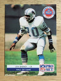 1992 Pro Set HOF Inductees #SC1 Lem Barney HOF