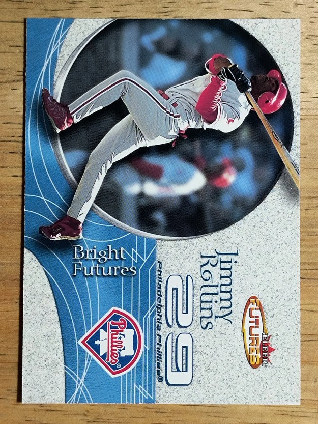 2001 Fleer Futures #208 Jimmy Rollins BF