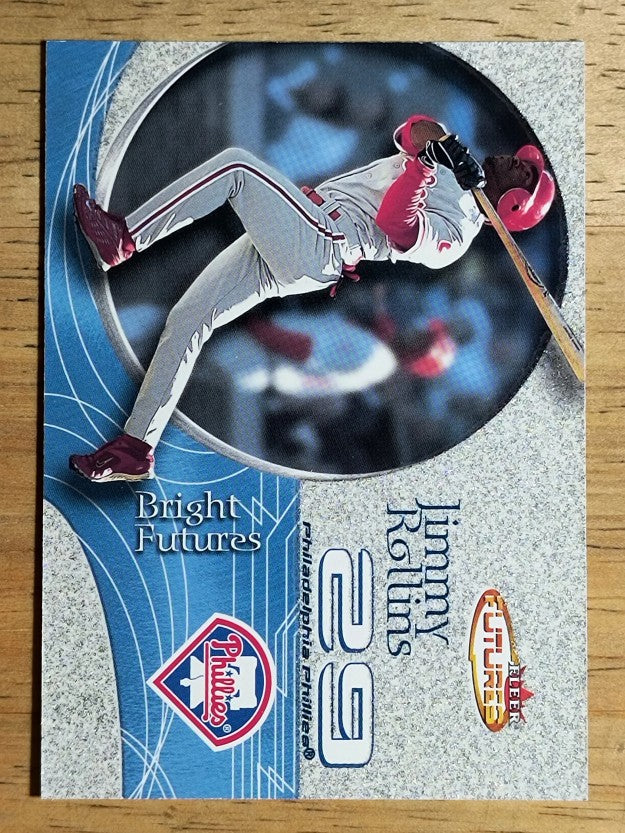 2001 Fleer Futures #208 Jimmy Rollins BF