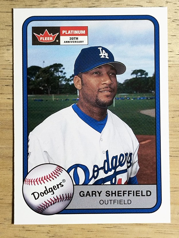 2001 Fleer Platinum #90 Gary Sheffield