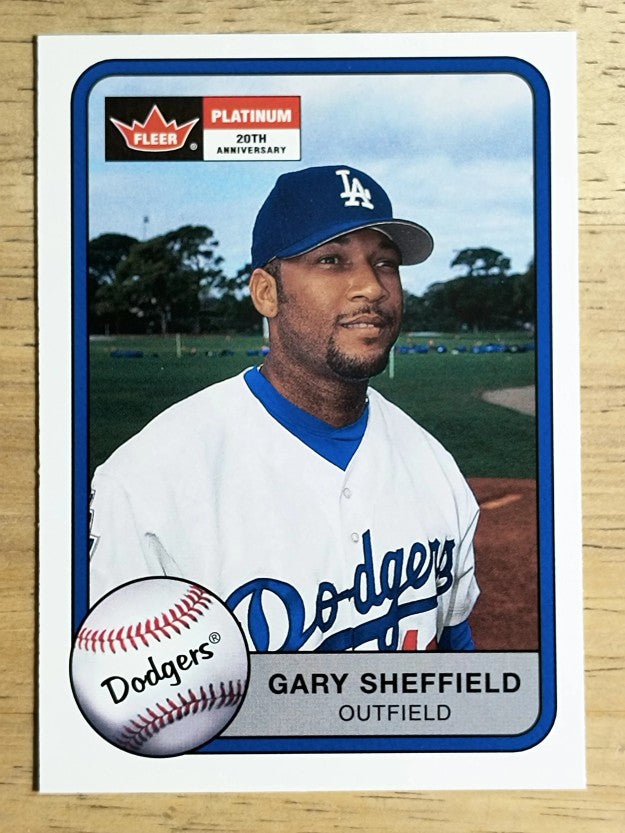 2001 Fleer Platinum #90 Gary Sheffield
