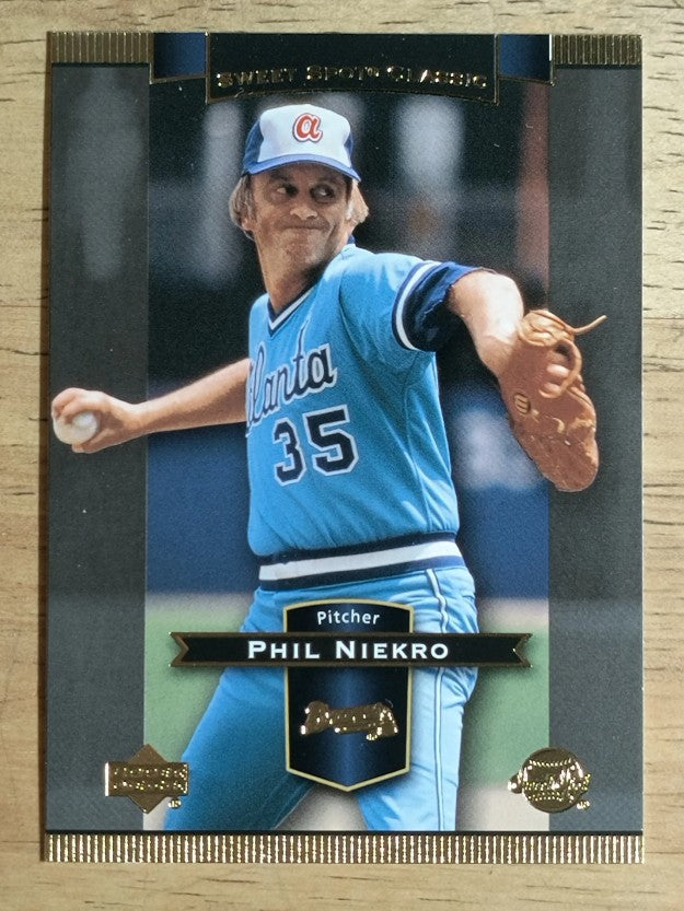 2003 Sweet Spot Classics #68 Phil Niekro