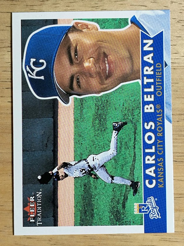 2001 Fleer Tradition #304 Carlos Beltran