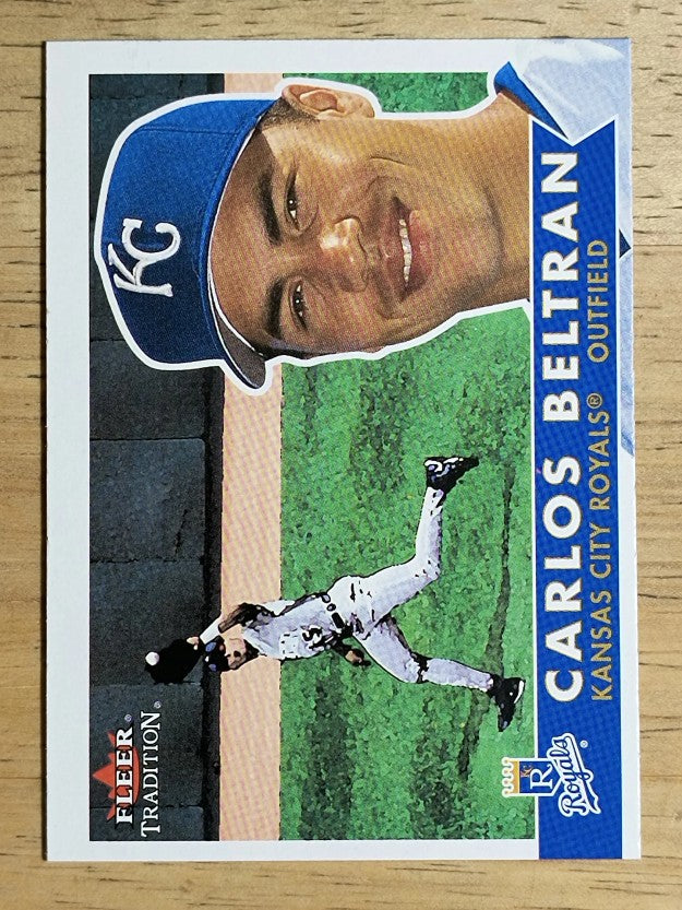 2001 Fleer Tradition #304 Carlos Beltran