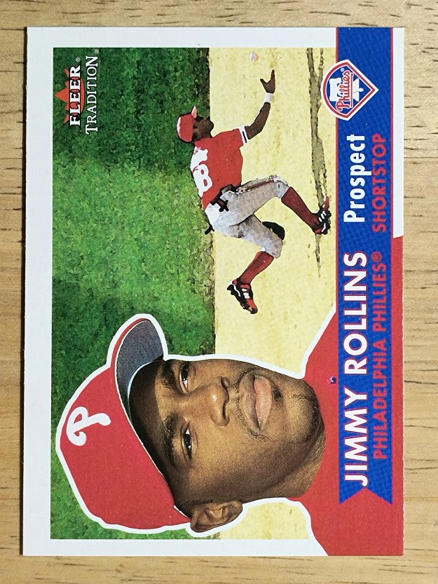 2001 Fleer Tradition #377 Jimmy Rollins