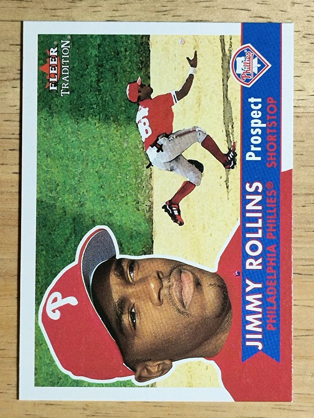 2001 Fleer Tradition #377 Jimmy Rollins