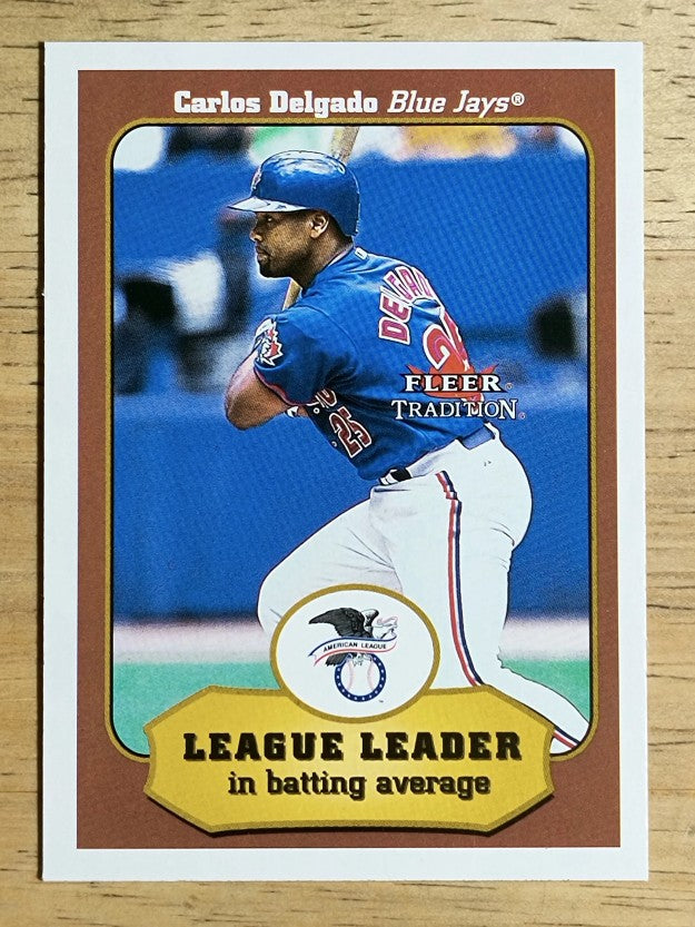 2001 Fleer Tradition #387 Carlos Delgado LL