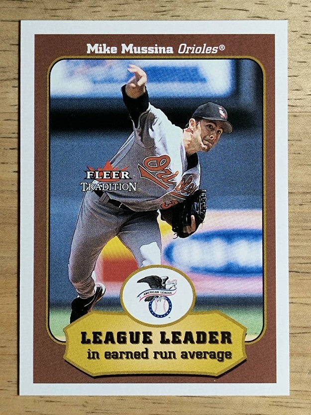 2001 Fleer Tradition #409 Mike Mussina LL