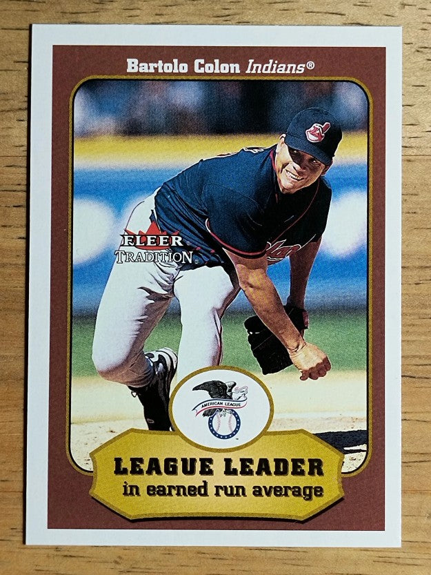2001 Fleer Tradition #410 Bartolo Colon LL
