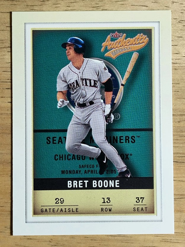 2002 Fleer Authentix #13 Bret Boone