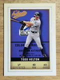 2002 Fleer Authentix #63 Todd Helton