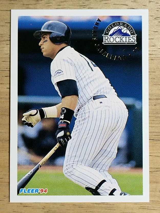 1994 Fleer #440 Andres Galarraga