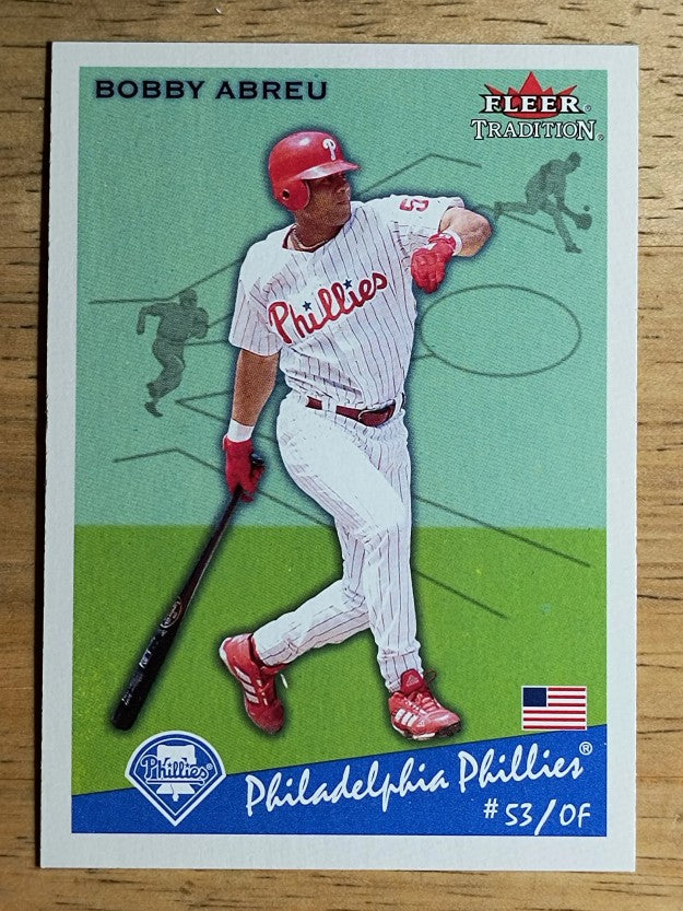 2002 Fleer Tradition #104 Bobby Abreu