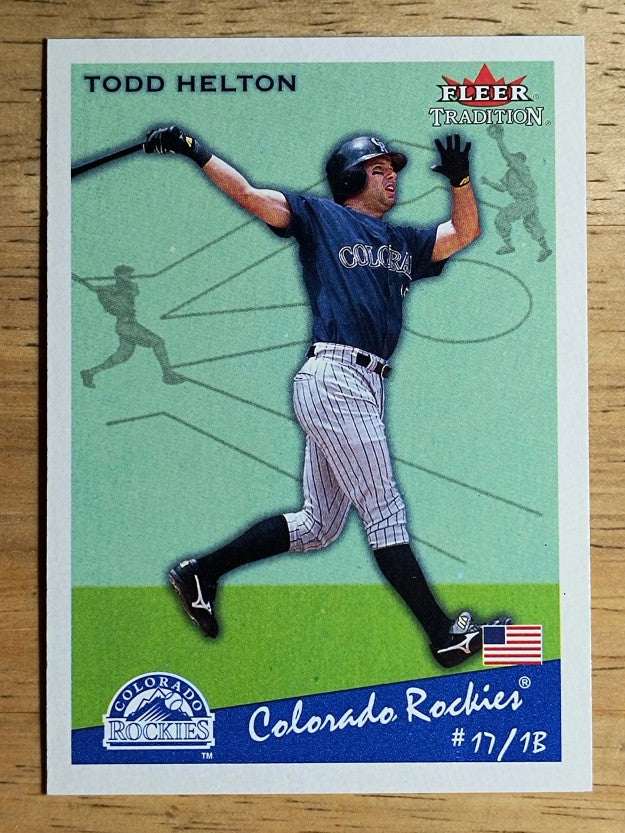 2002 Fleer Tradition #298 Todd Helton