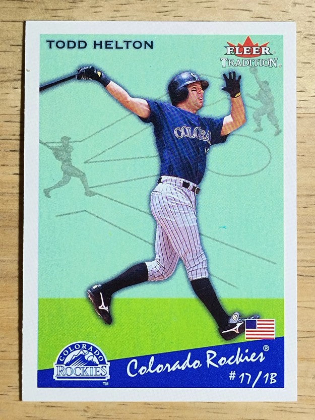 2002 Fleer Tradition #298 Todd Helton
