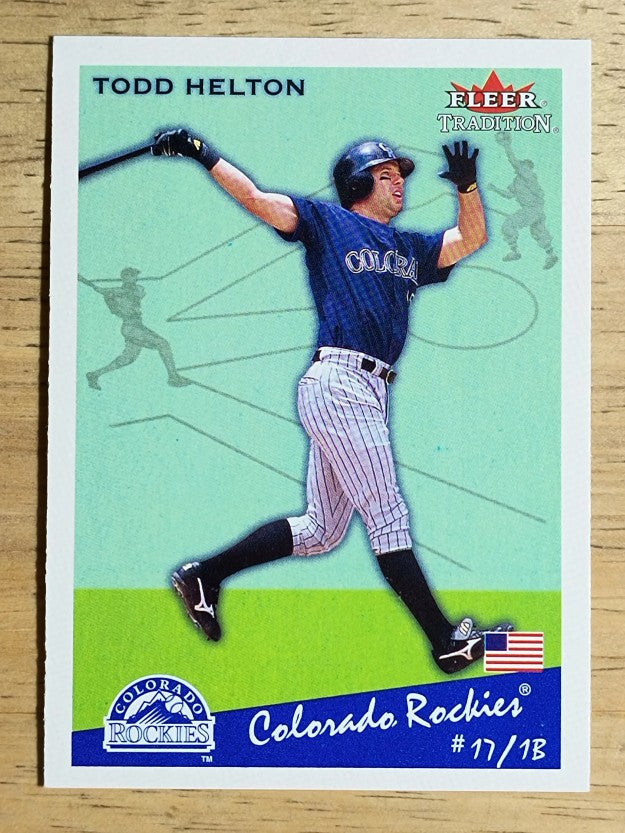 2002 Fleer Tradition #298 Todd Helton