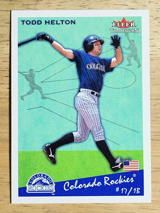 2002 Fleer Tradition #298 Todd Helton