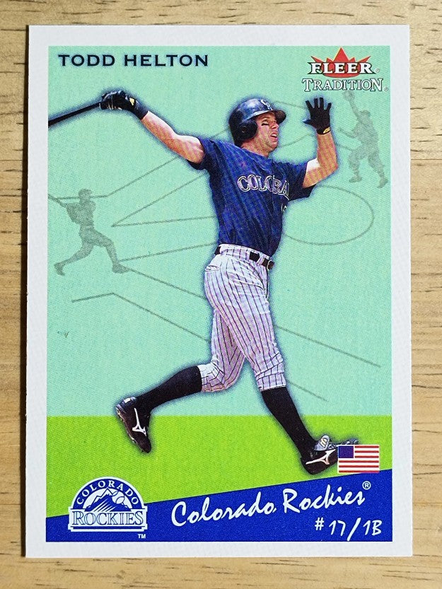 2002 Fleer Tradition #298 Todd Helton