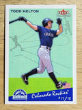 2002 Fleer Tradition #298 Todd Helton