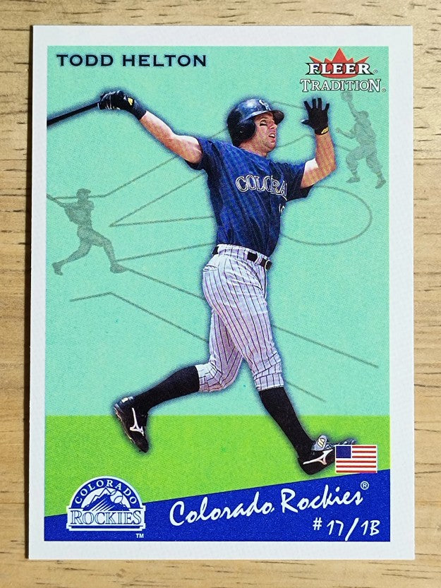 2002 Fleer Tradition #298 Todd Helton