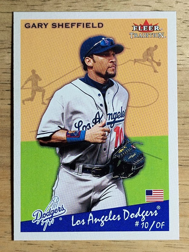 2002 Fleer Tradition #336 Gary Sheffield