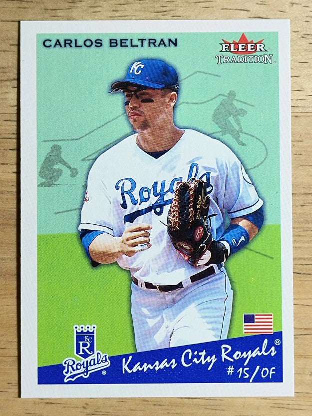 2002 Fleer Tradition #361 Carlos Beltran