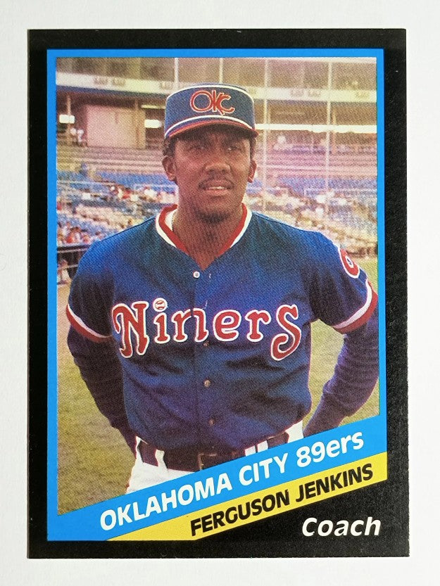 1988 Oklahoma City 89ers CMC #6 Ferguson Jenkins