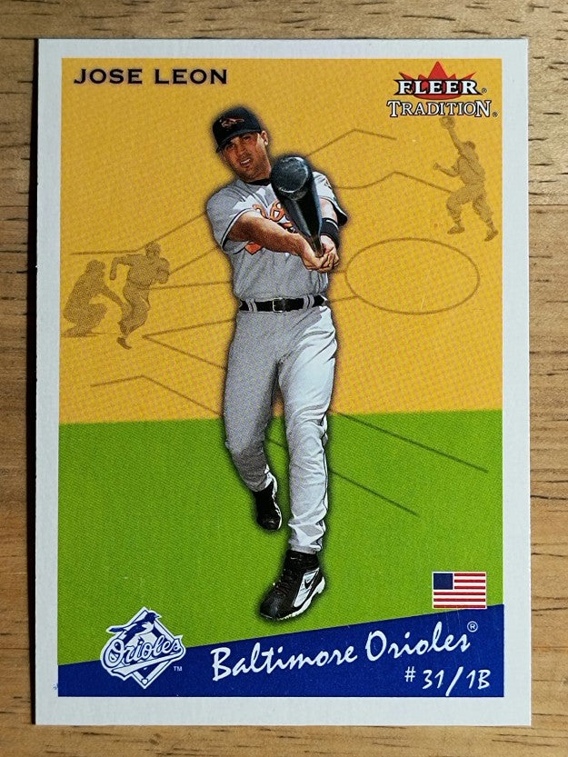 2002 Fleer Tradition Update #U106 Jose Leon