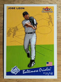 2002 Fleer Tradition Update #U106 Jose Leon