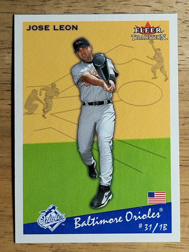 2002 Fleer Tradition Update #U106 Jose Leon
