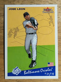 2002 Fleer Tradition Update #U106 Jose Leon