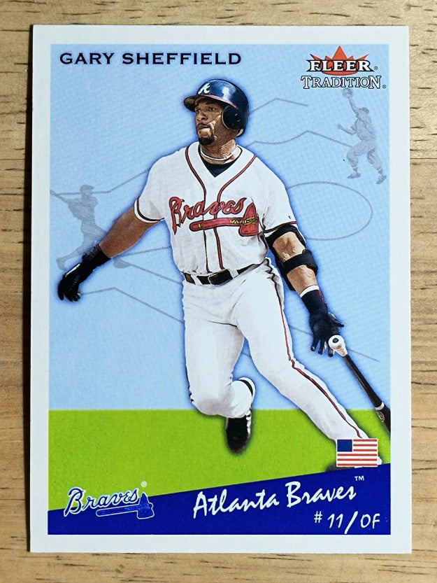 2002 Fleer Tradition Update #U111 Gary Sheffield