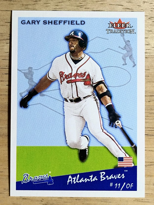 2002 Fleer Tradition Update #U111 Gary Sheffield