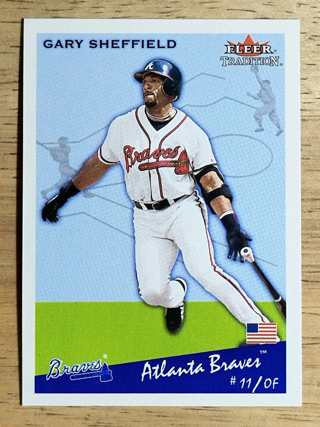 2002 Fleer Tradition Update #U111 Gary Sheffield