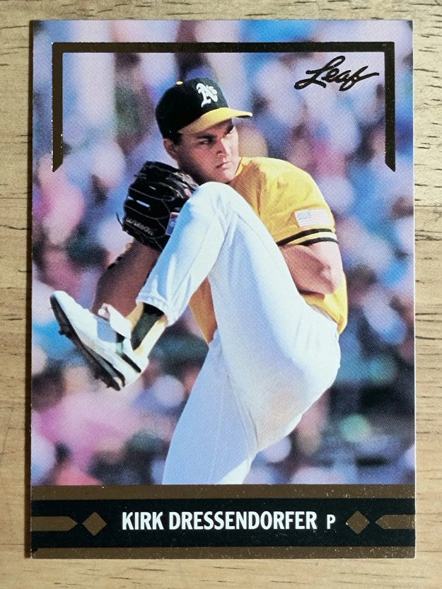 1991 Leaf Gold Rookies #BC13 Kirk Dressendorfer