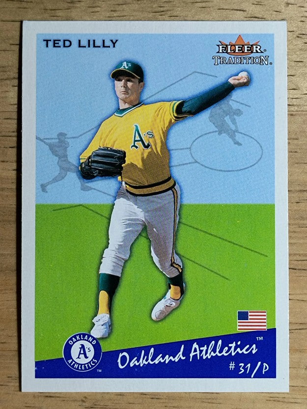 2002 Fleer Tradition Update #U118 Ted Lilly